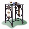 Brass Beds of Virginia Colette Iron Table