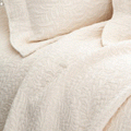 Pine Cone Hill Scramble Ivory Matelasse Coverlet & Pillow Shams Pine Cone Hill Scramble Ivory Matelasse Coverlet & Pillow Shams