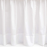 Pine Cone Hill Classic Hemstitch White Bedskirt Pine Cone Hill Classic Hemstitch White Bedskirt